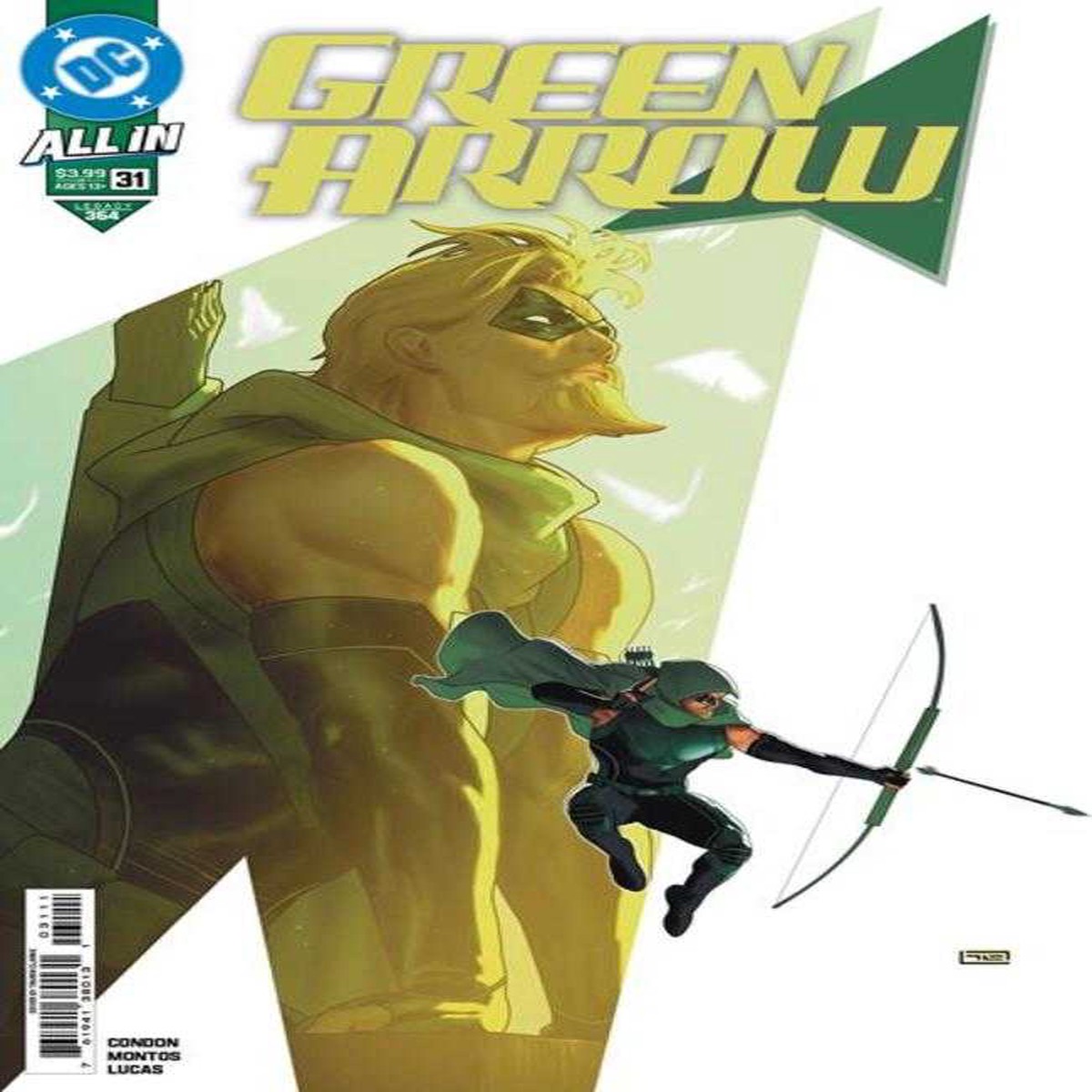 Green Arrow #31 Cover A Taurin Clarke