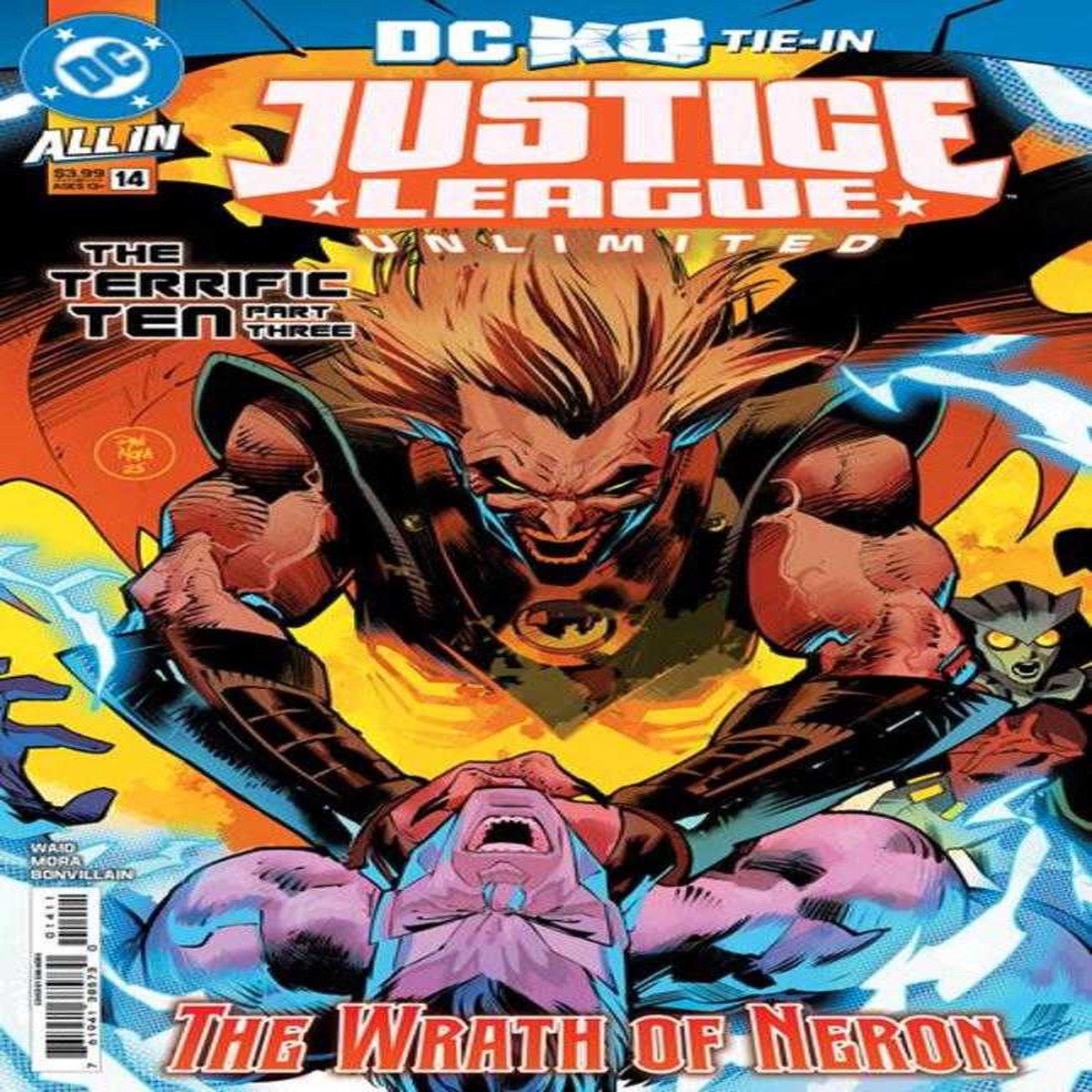 Justice League Unlimited #14 Cover A Dan Mora (DC K.O.)