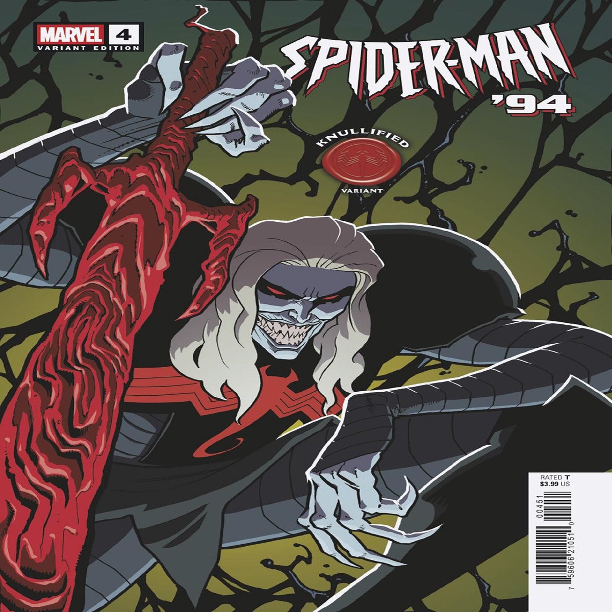 Spider-Man ’94 #4 Justin Mason Knullified Variant