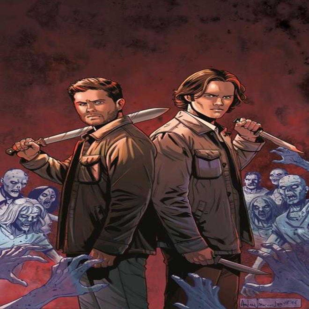 Supernatural #4 Cover J Inc 1:20 Andrea Broccardo