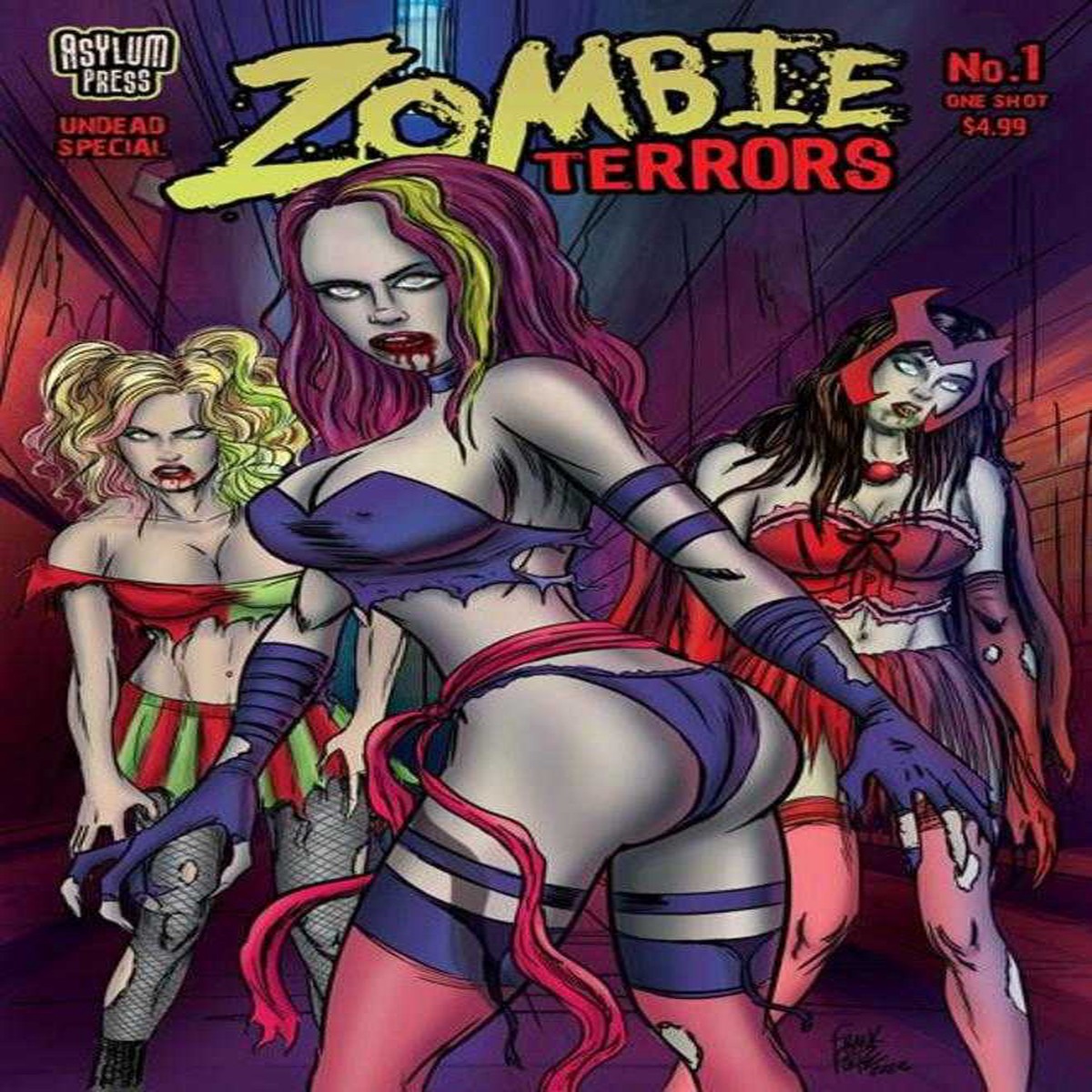 Zombie Terror #1 Undead Special (One Shot) Cover A Frank Forte (Mature)