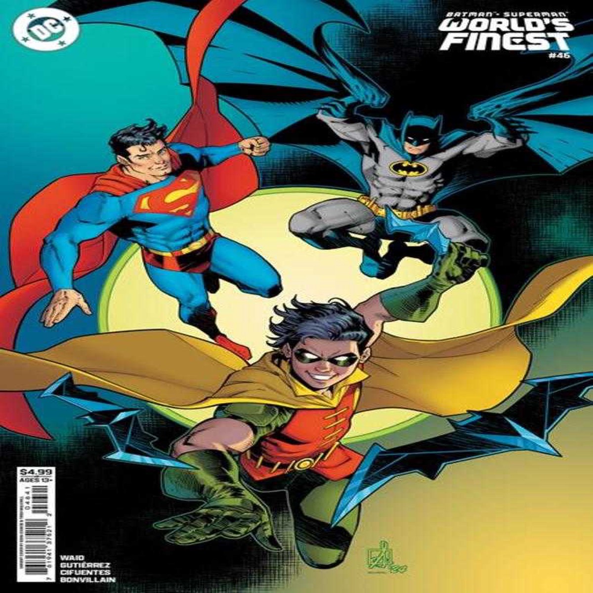 Batman Superman Worlds Finest #46 Cover D Sean Izaakse Card Stock Variant