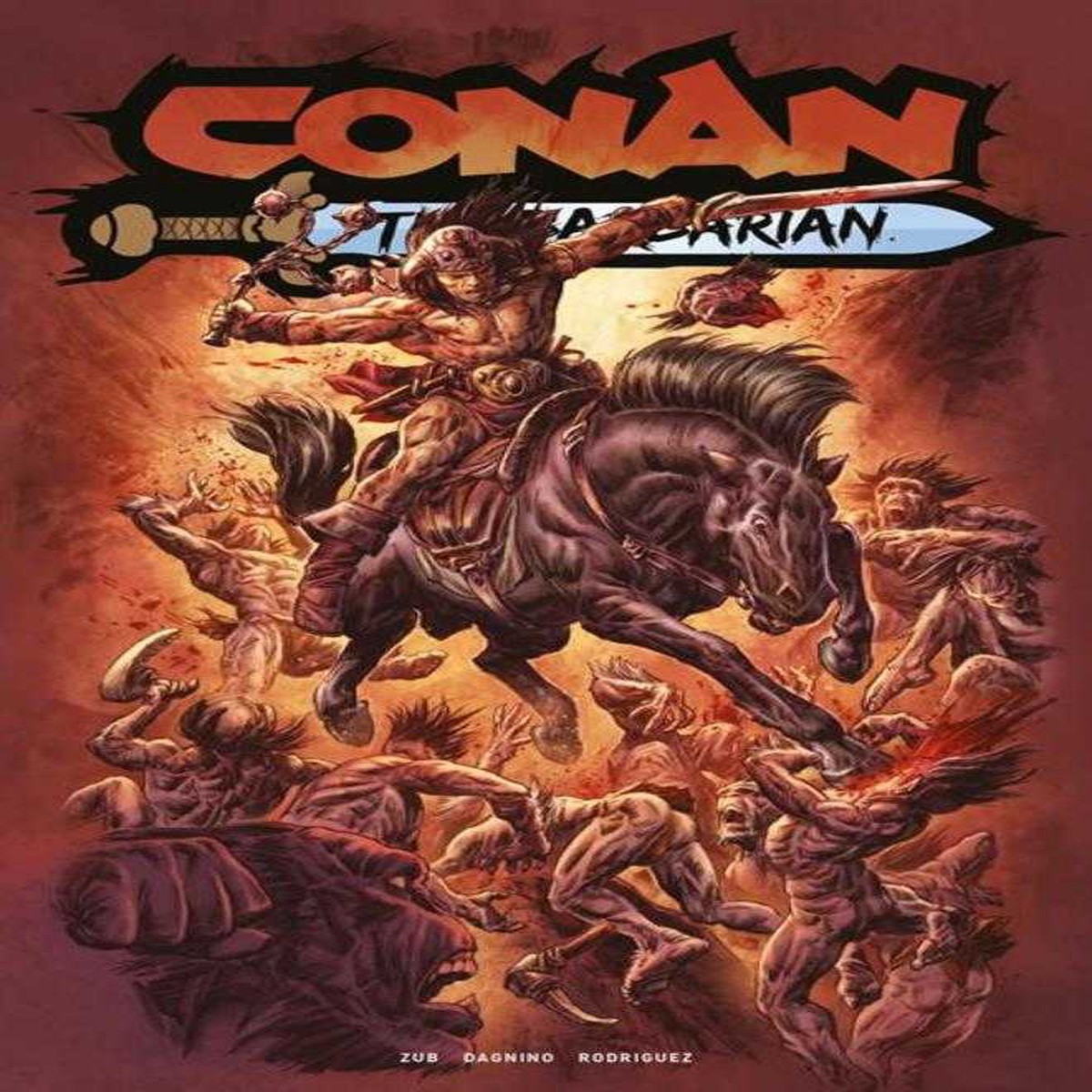 Conan The Barbarian #27 Cover B Doug Braithwaite Variant (Mature)