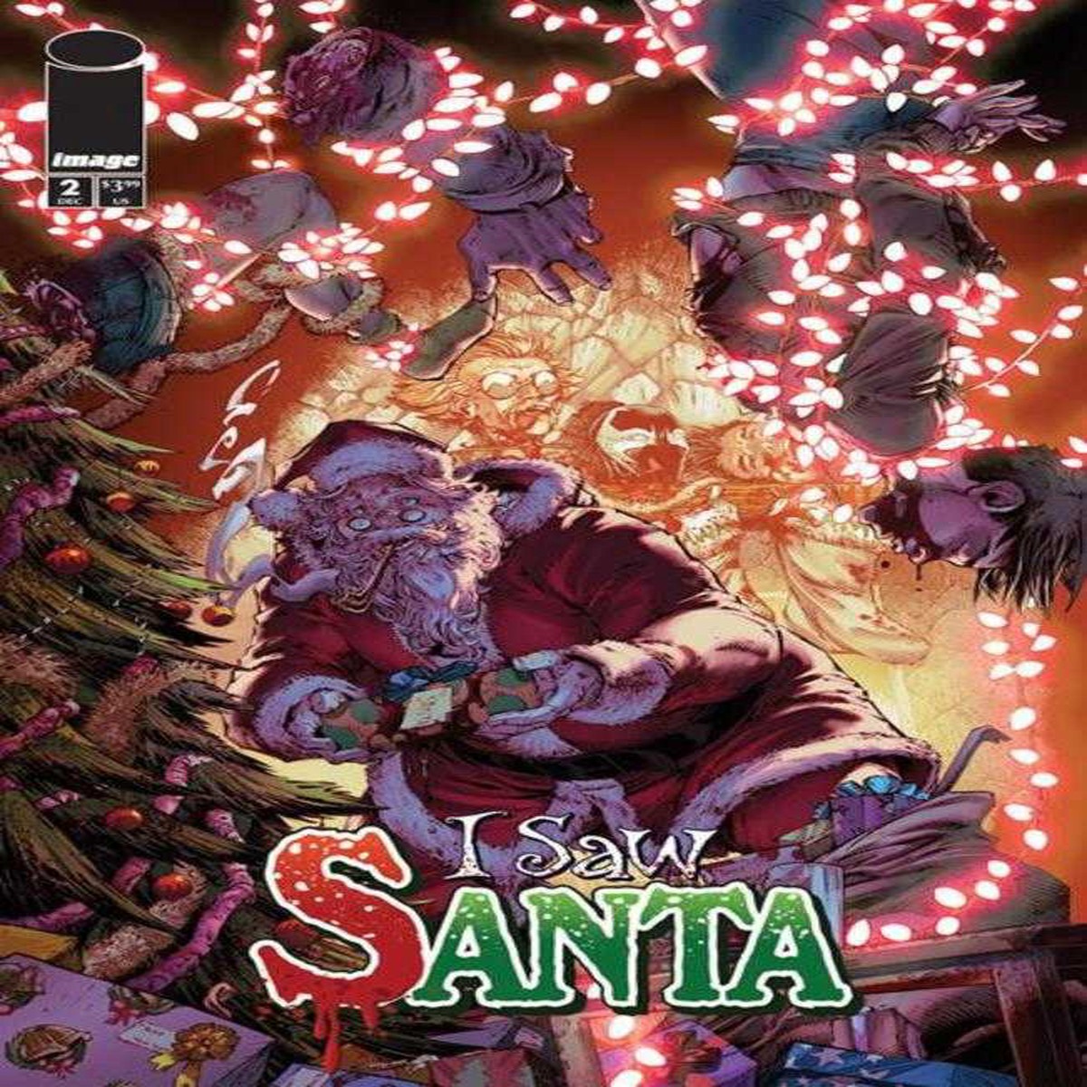 I Saw Santa A Spawn Universe Christmas Story #2 (Of 2) Cover A Brett Booth