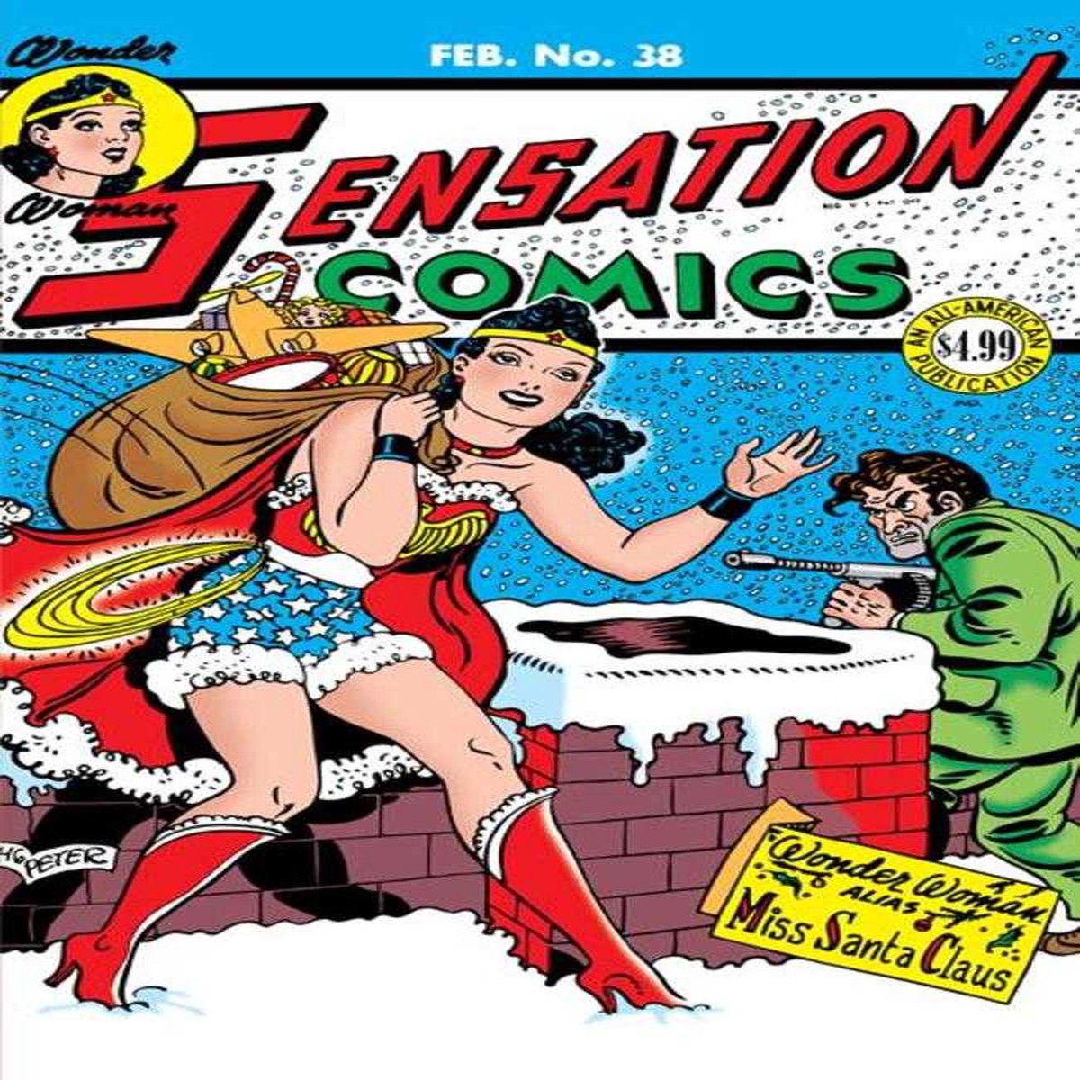 Sensation Comics #38 Facsimile Edition Cover A Harry G Peter