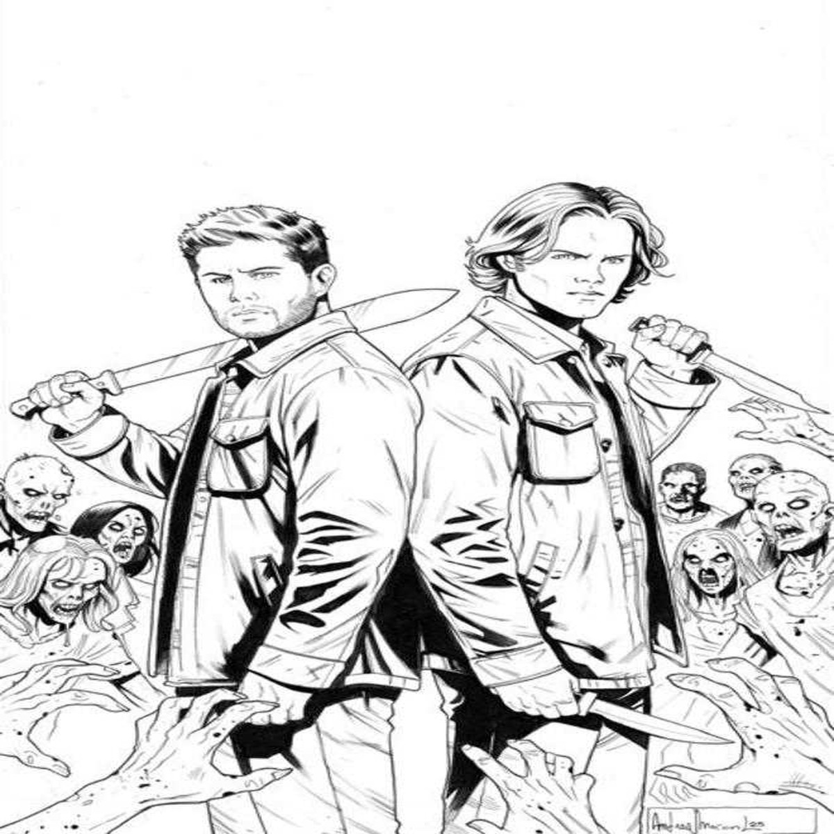 Supernatural #4 Cover H Inc 1:15 Andrea Broccardo