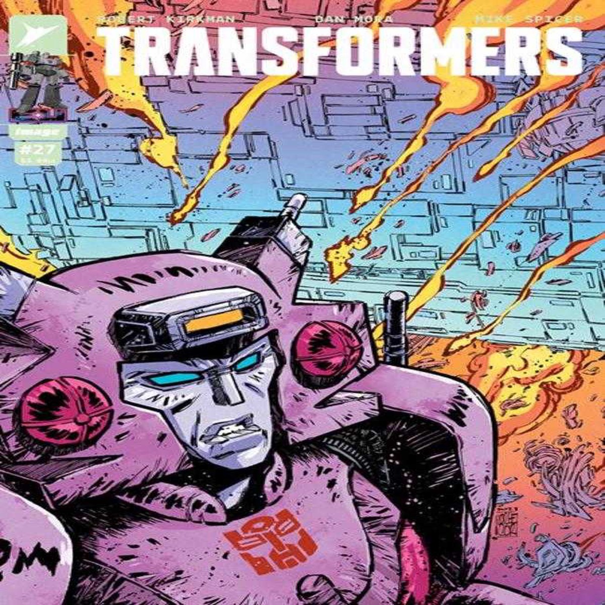 Transformers #27 Cover C Jorge Corona & Mike Spicer Connecting Variant
