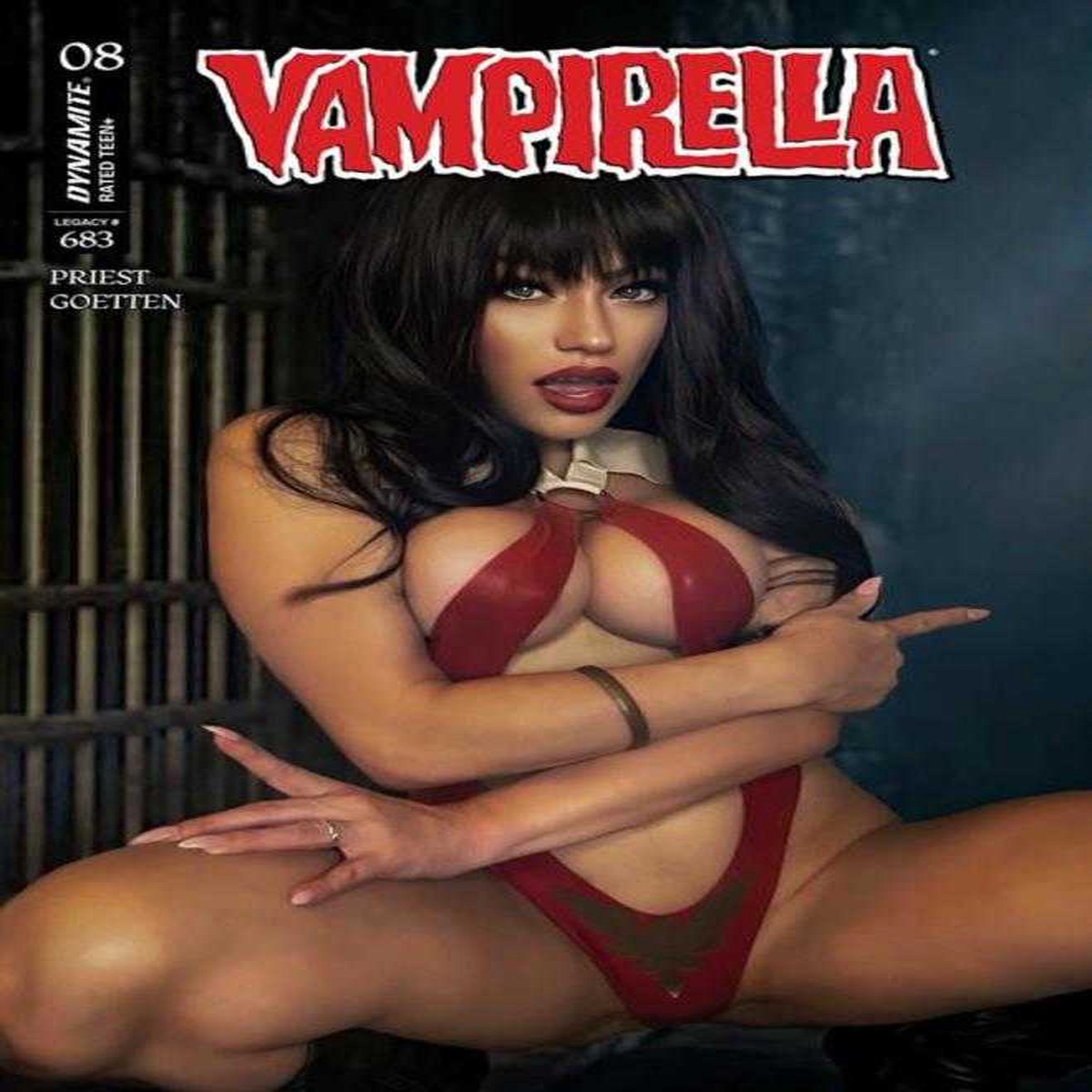 Vampirella #8 Cover E Cosplay Rachel Hollon Variant