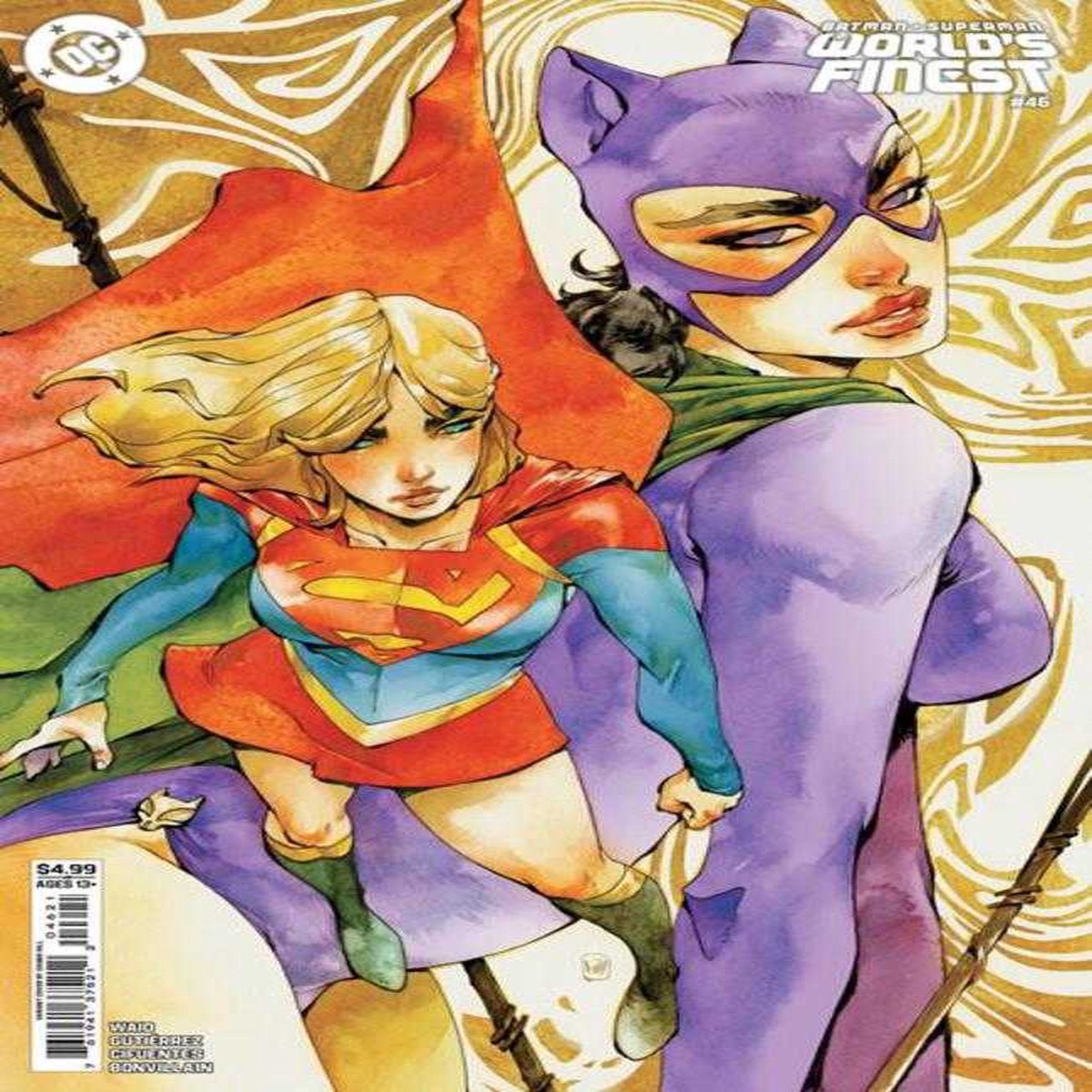 Batman Superman Worlds Finest #46 Cover B Chuma Hill Card Stock Variant
