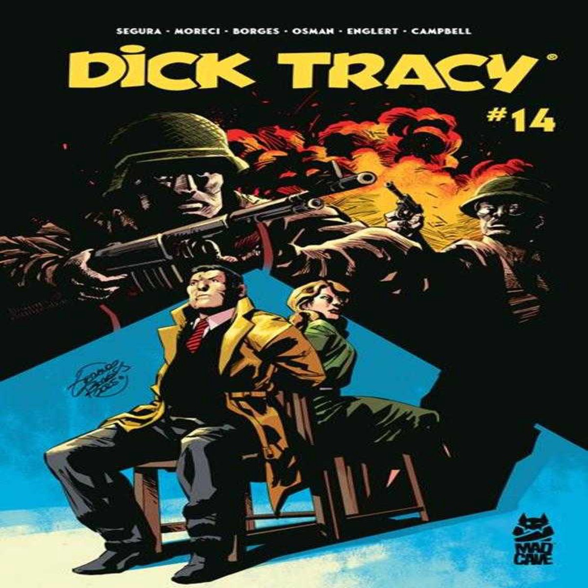 Dick Tracy #14 Cover A Geraldo Borges
