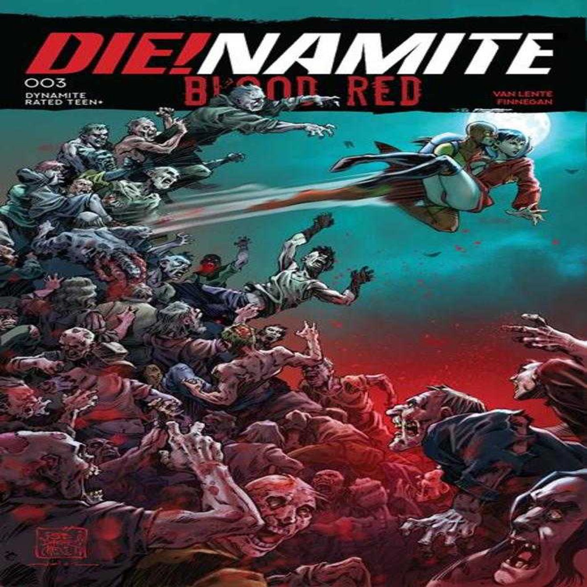 Dienamite Blood Red #3 Cover B Roberto Meli Variant