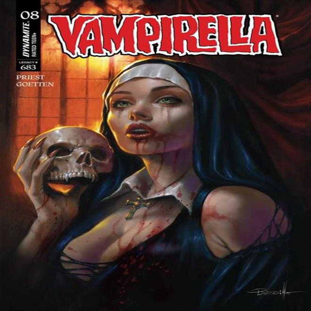 Vampirella #8 Cover A Lucio Parrillo