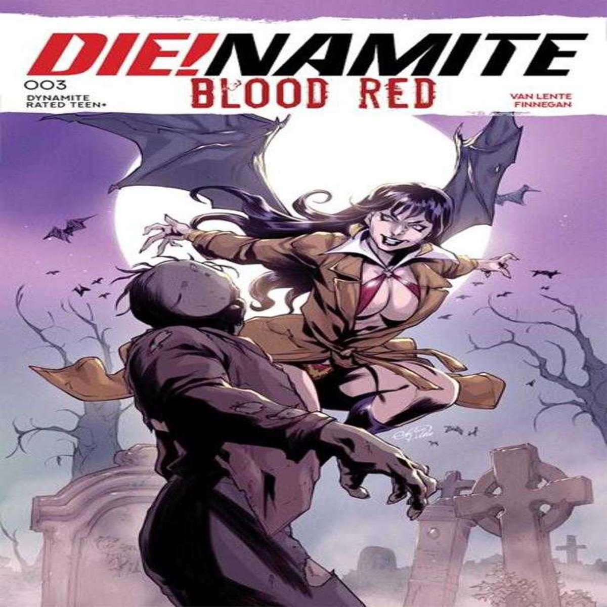Dienamite Blood Red #3 Cover C Emilio Pilliu Variant