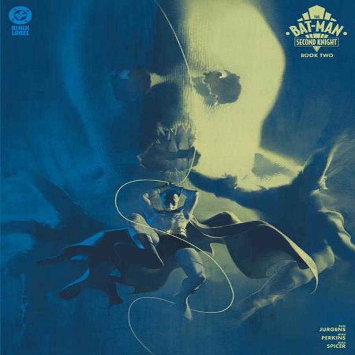 The Bat Man Second Knight #2 (Of 3) Cover B Marc Aspinall Card Stock Variant (Mature)