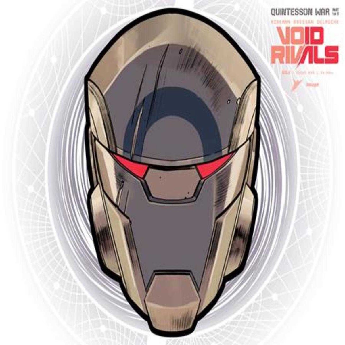 Void Rivals #25 Cover I Andrea Milana & Andres Juarez Die Cut Foil Darak Mask Variant
