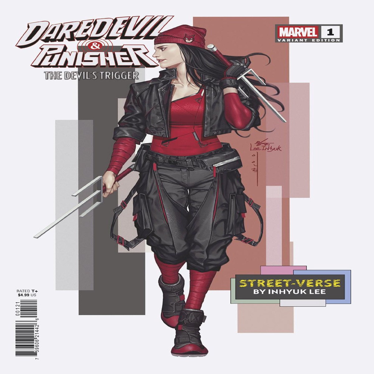 Daredevil/Punisher: The Devil’s Trigger #1 Inhyuk Lee Street Verse Variant