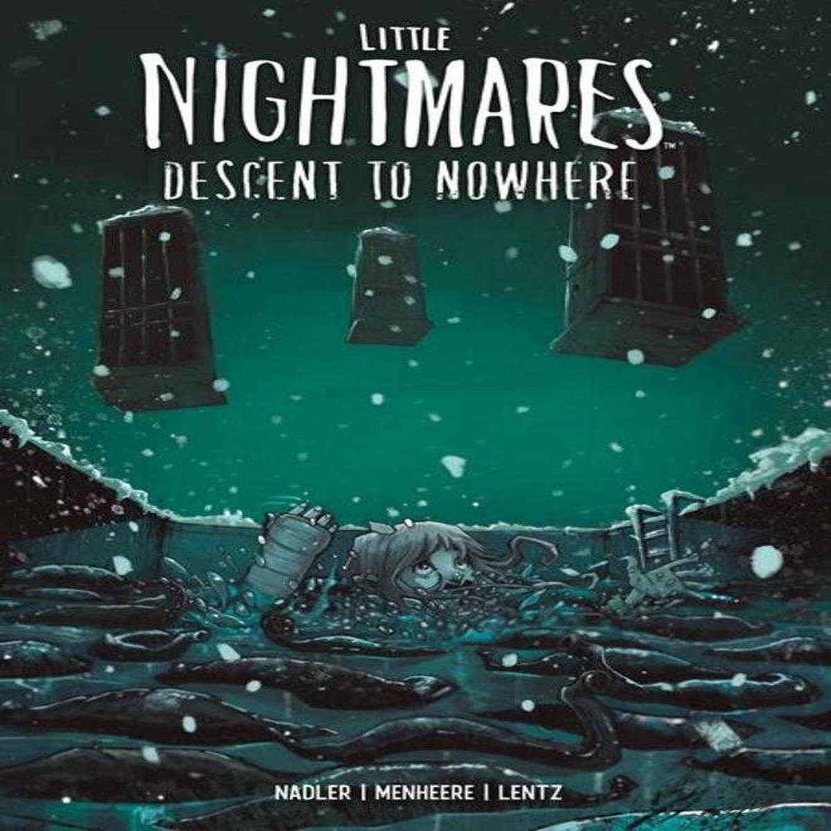 Little Nightmares Descent To Nowhere #3 (Of 4) Cover B Damien Worm Variant (Mature)