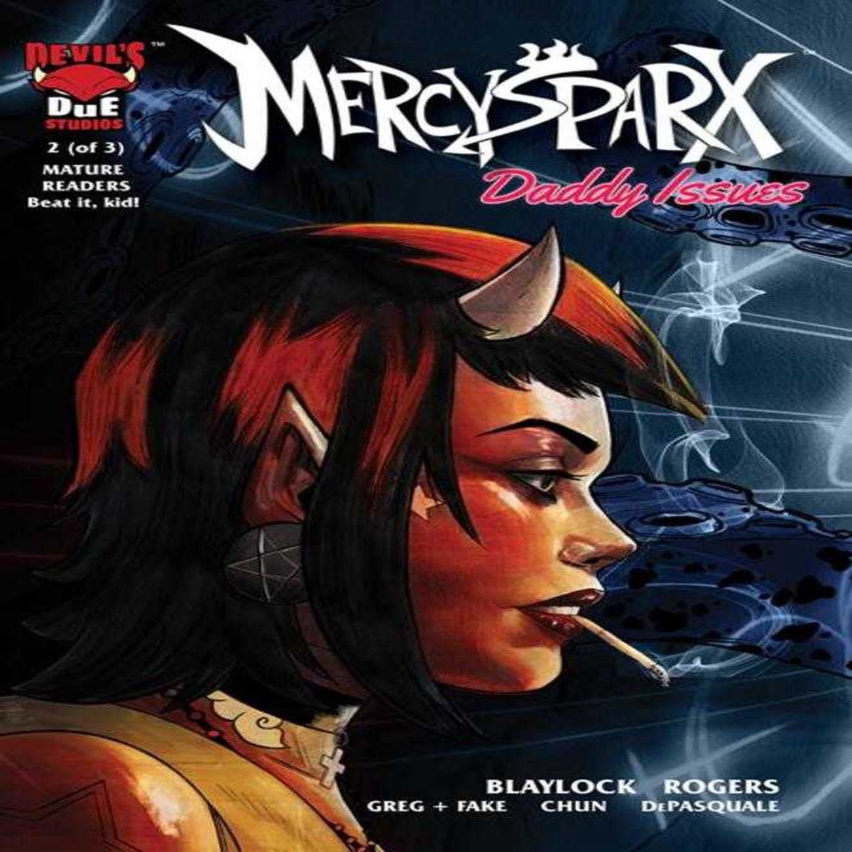 Mercy Sparx Daddy Issues #2 (Of 3) Cover A Joel Herrera Connecting Cover (Mature)