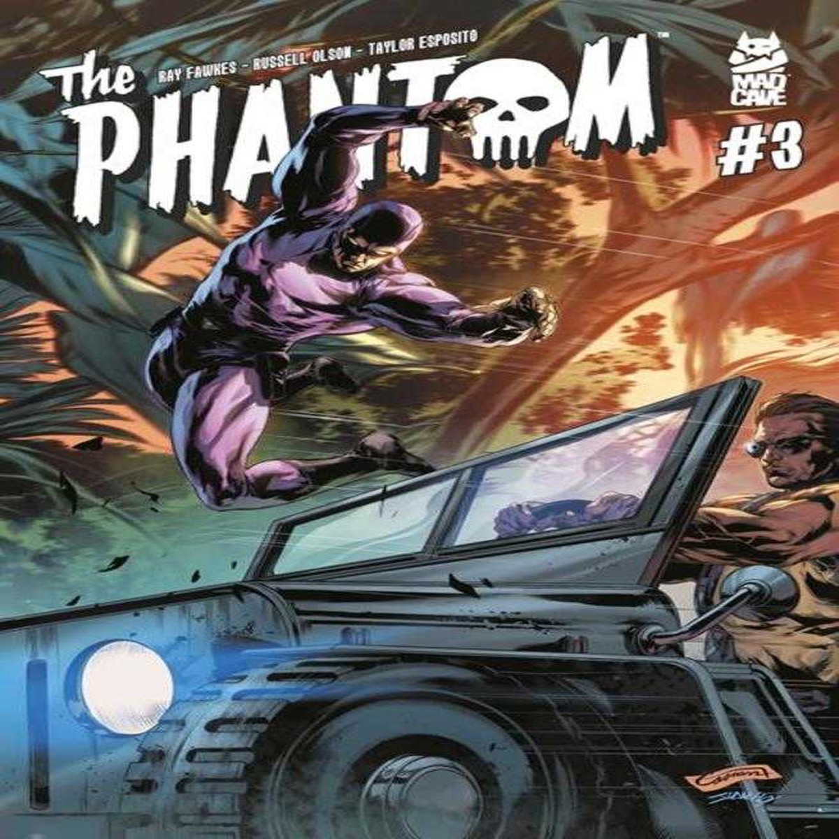 Phantom #3 Cover B Caanan White Variant