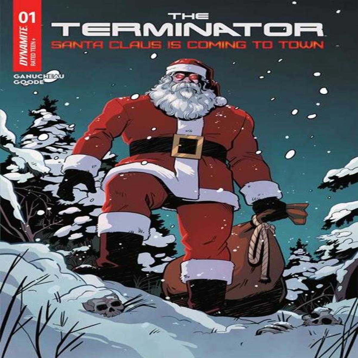 Terminator Santa Claus Is Coming To Town #1 (One Shot) Cover D Kendall Goode Variant