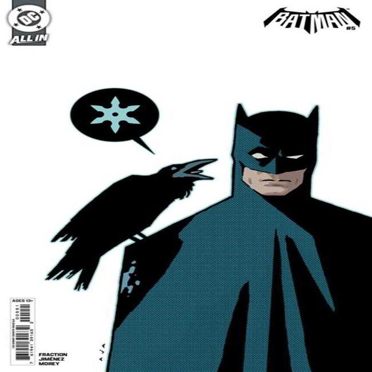 Batman #5 Cover I 1 in 25 David Aja