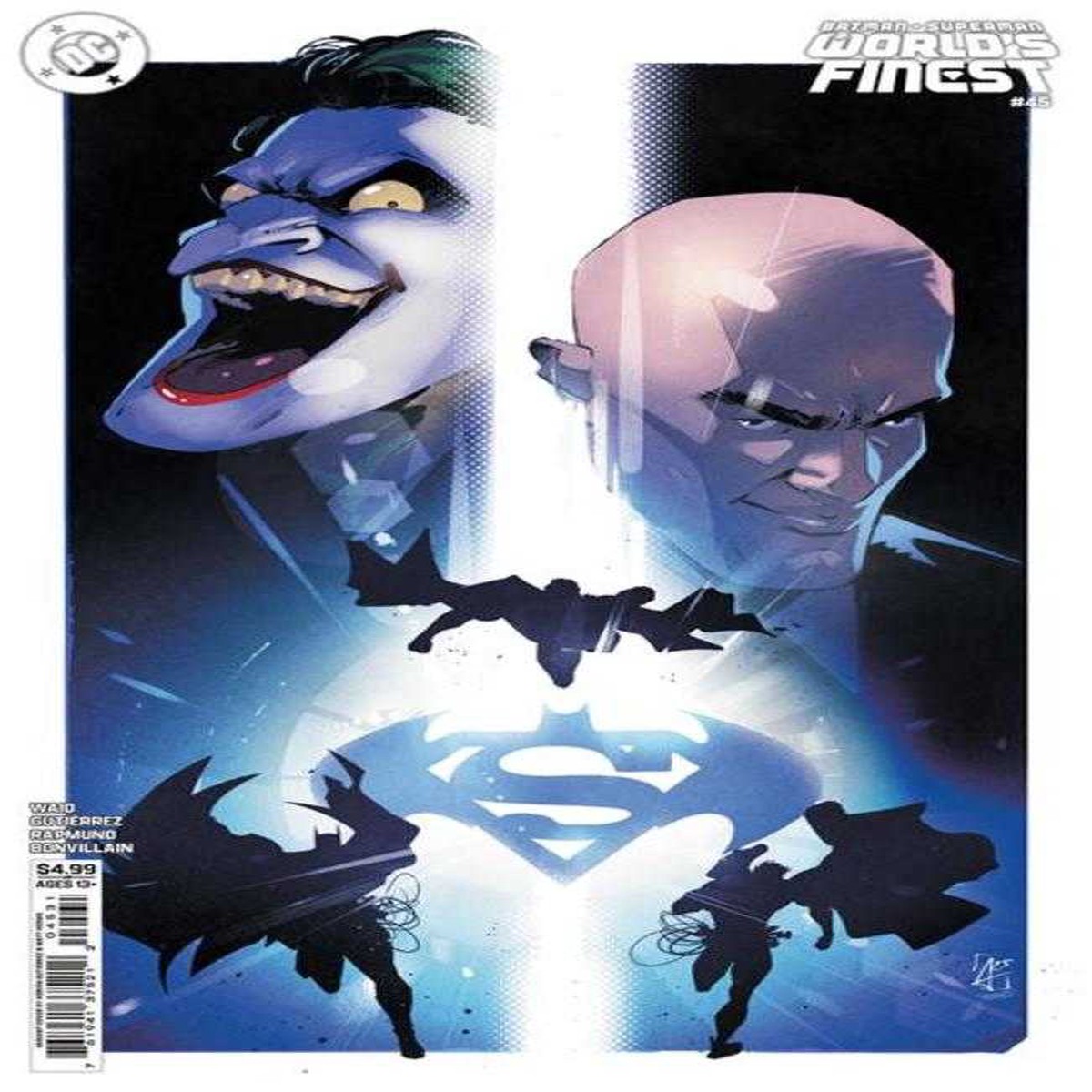 Batman Superman Worlds Finest #45 Cover C Adrian Gutierrez Card Stock Variant