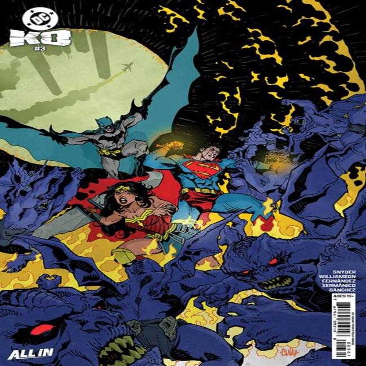 DC K.O. #3 (Of 5) Cover K 1 in 25 Cully Hamner