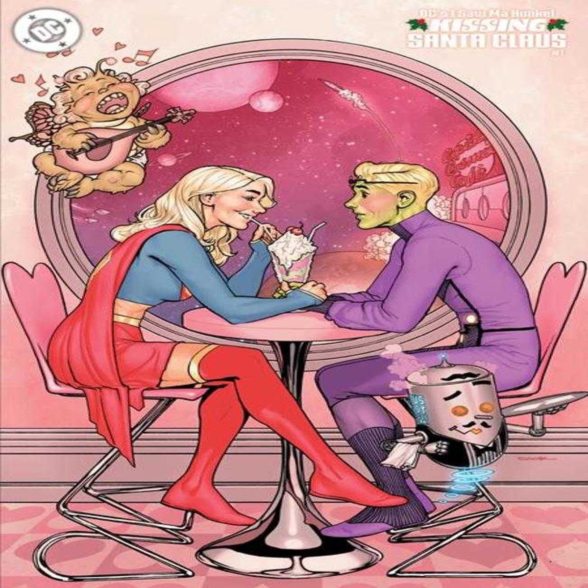 DC’s I Saw Ma Hunkel Kissing Santa Claus #1 (One Shot) Cover B Ryan Sook Variant