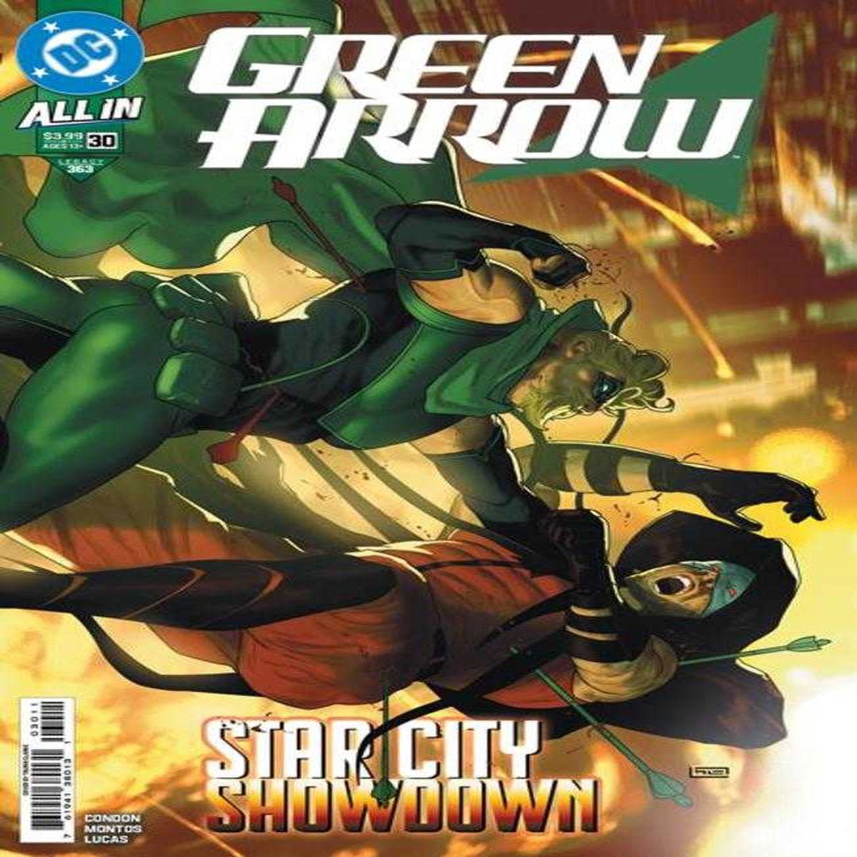 Green Arrow #30 Cover A Taurin Clarke
