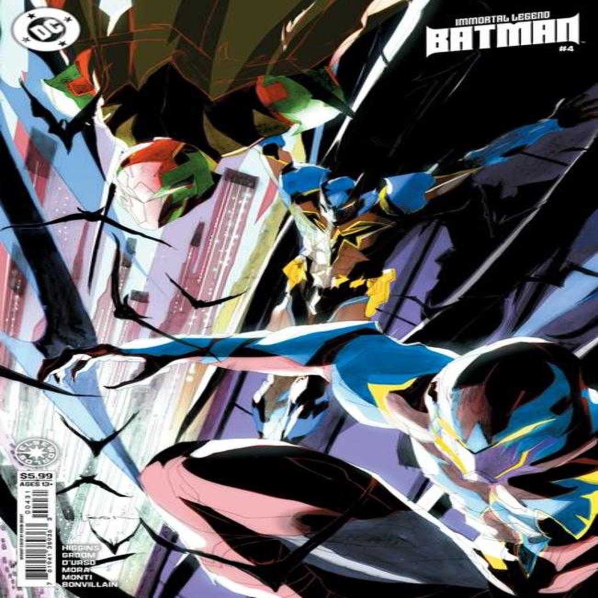 Immortal Legend Batman #4 (Of 6) Cover C Keron Grant Card Stock Variant