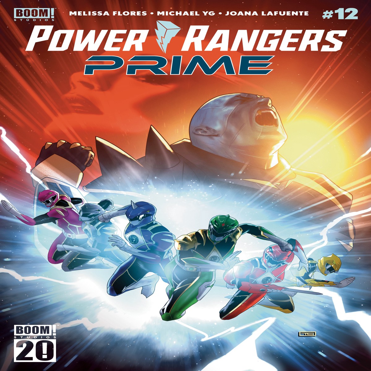 Power Rangers Prime #12 A Main (Dressed, Clarke)