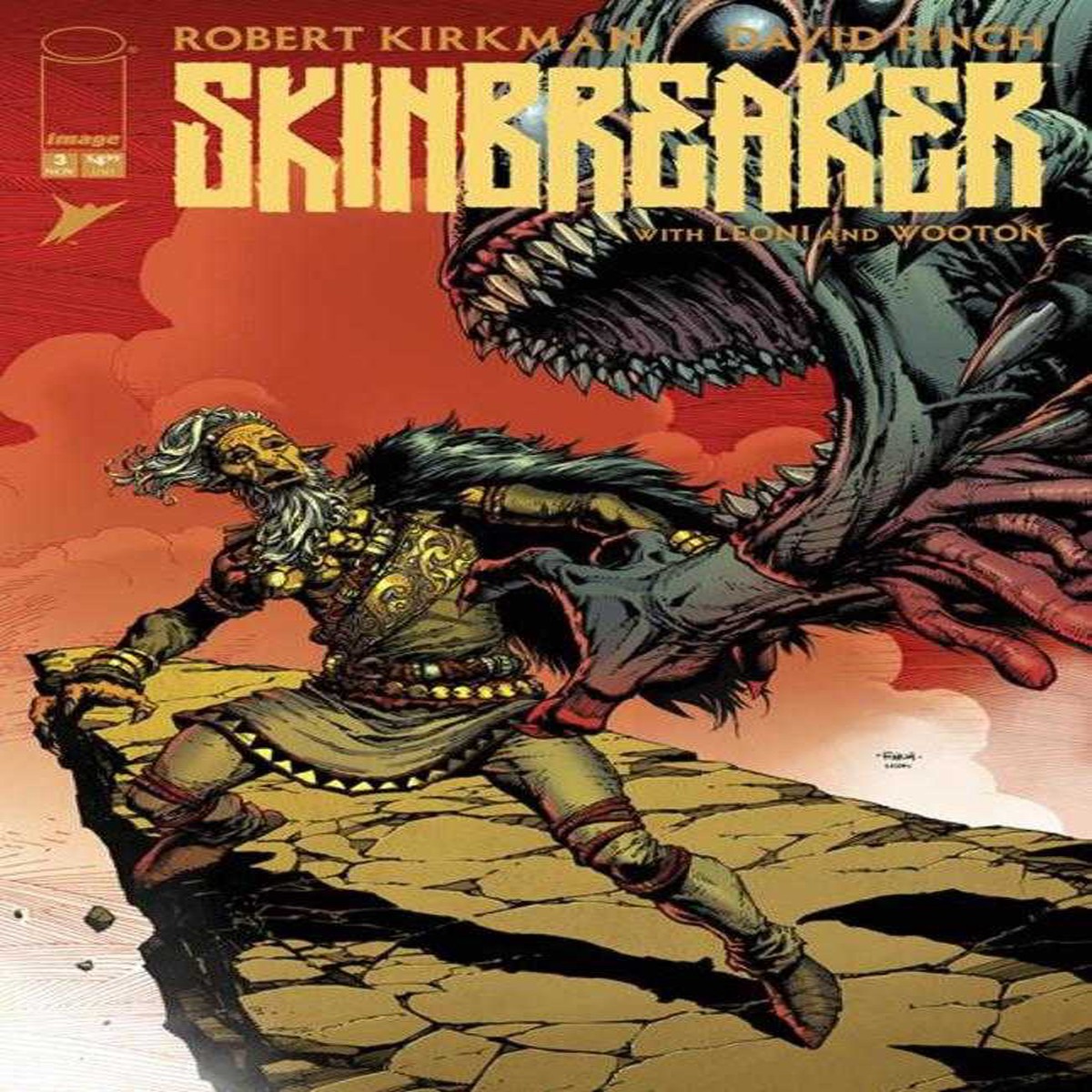Skinbreaker #3 Cover A David Finch & Annalisa Leoni