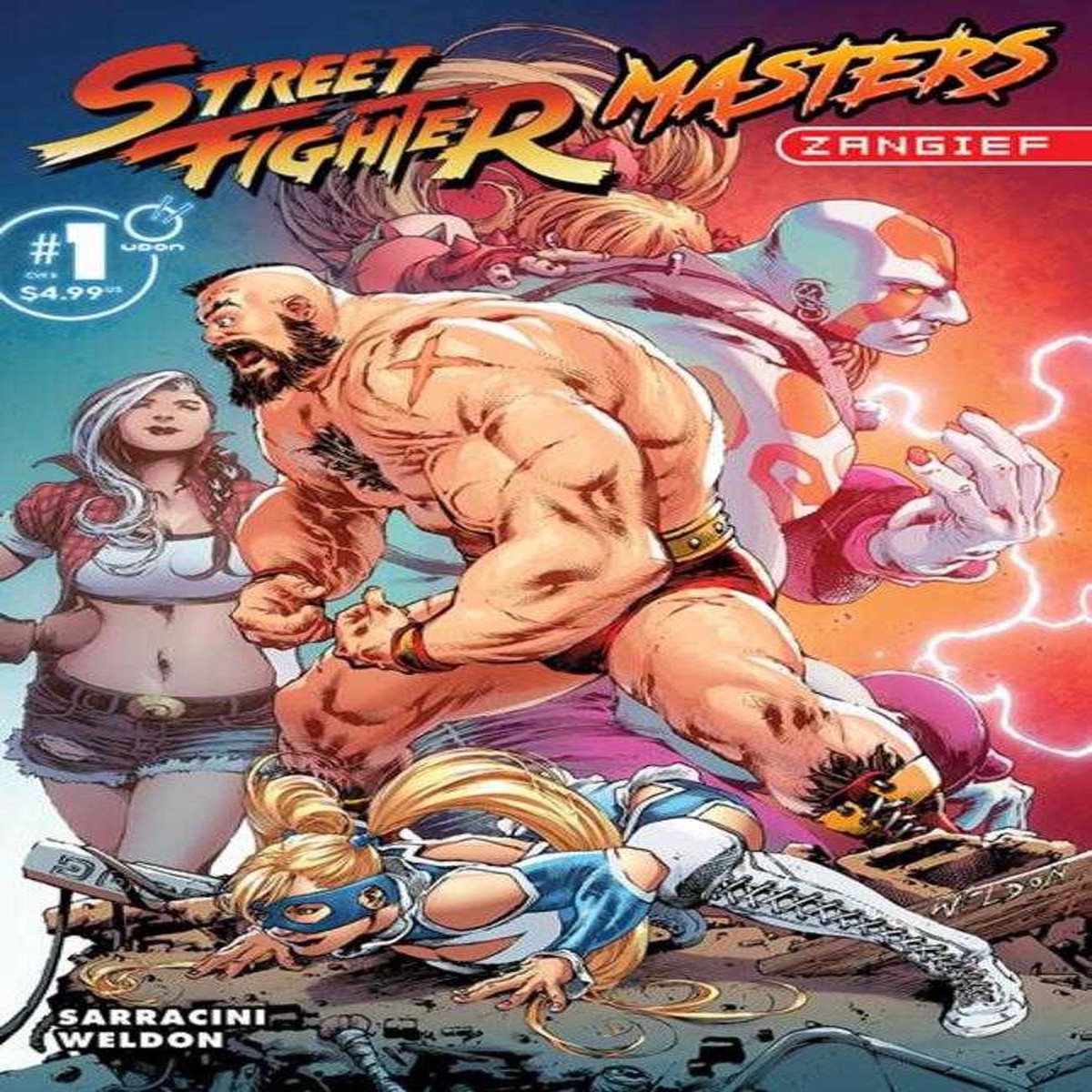 Street Fighter Masters Zangief #1 (One Shot) Cover B Matthew Weldon Variant