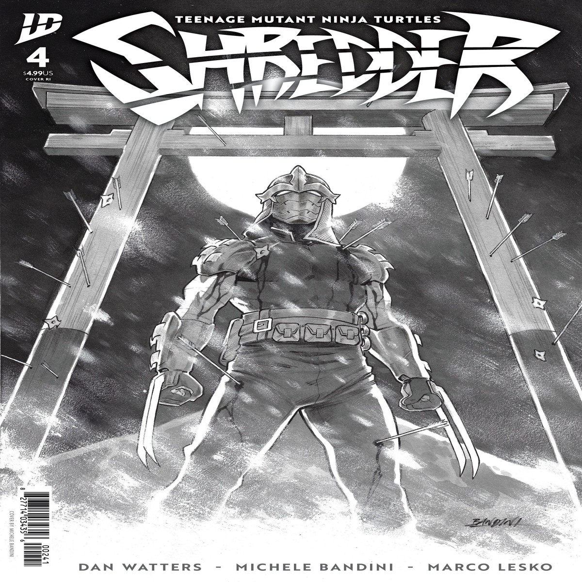 Teenage Mutant Ninja Turtles: Shredder #4 Ri (10)