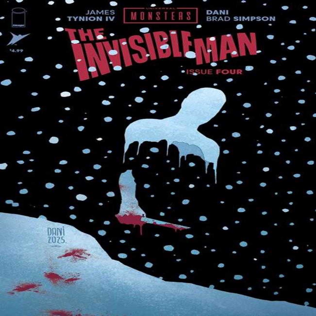 Universal Monsters The Invisible Man #4 (Of 4) Cover A Dani & Brad Simpson