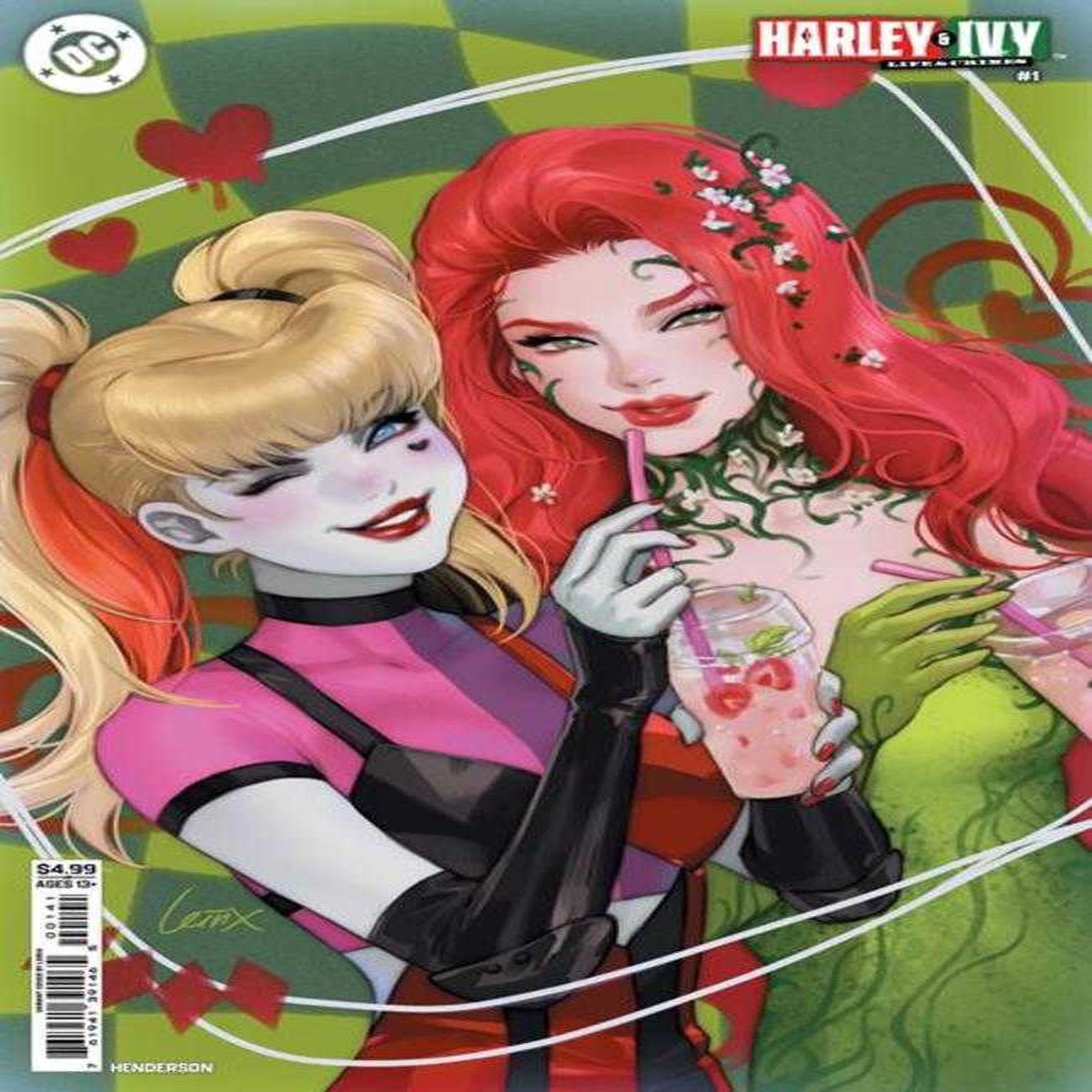 Harley And Ivy Life And Crimes #1 (Of 6) Cover D Lesley Leirix Li Card Stock Variant