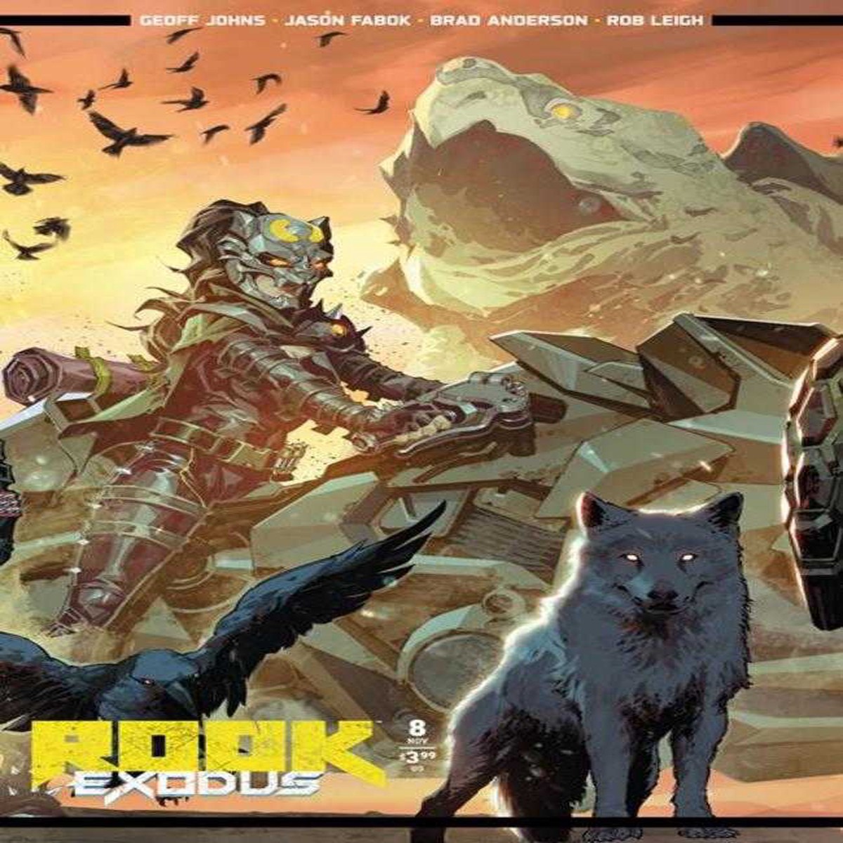 Rook Exodus #8 Cover C Kael Ngu Connecting Variant