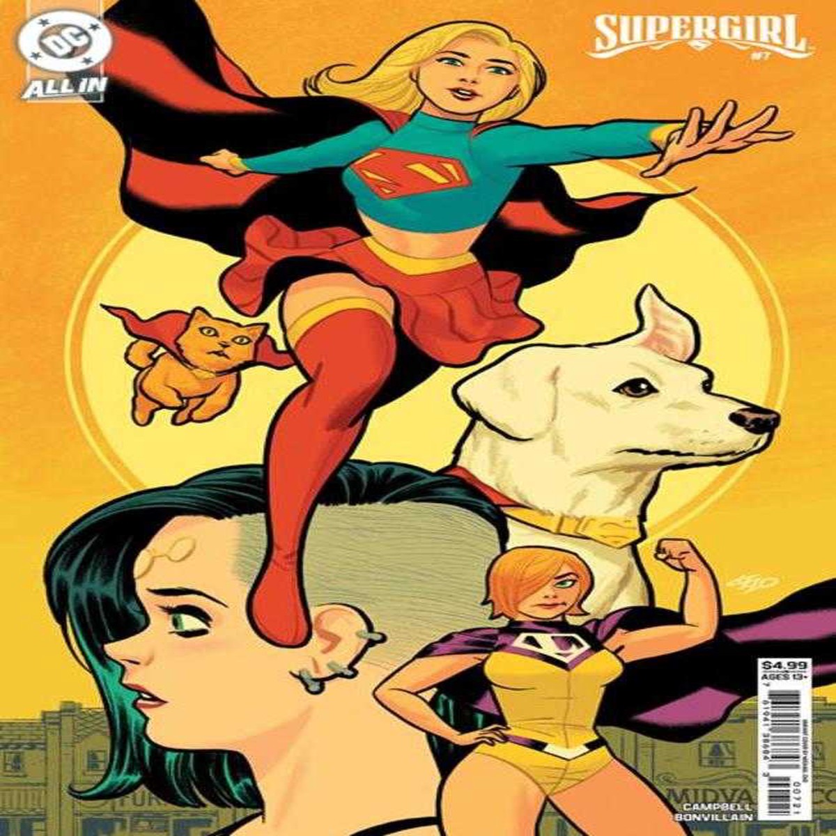 Supergirl #7 Cover D Michael Cho Card Stock Variant