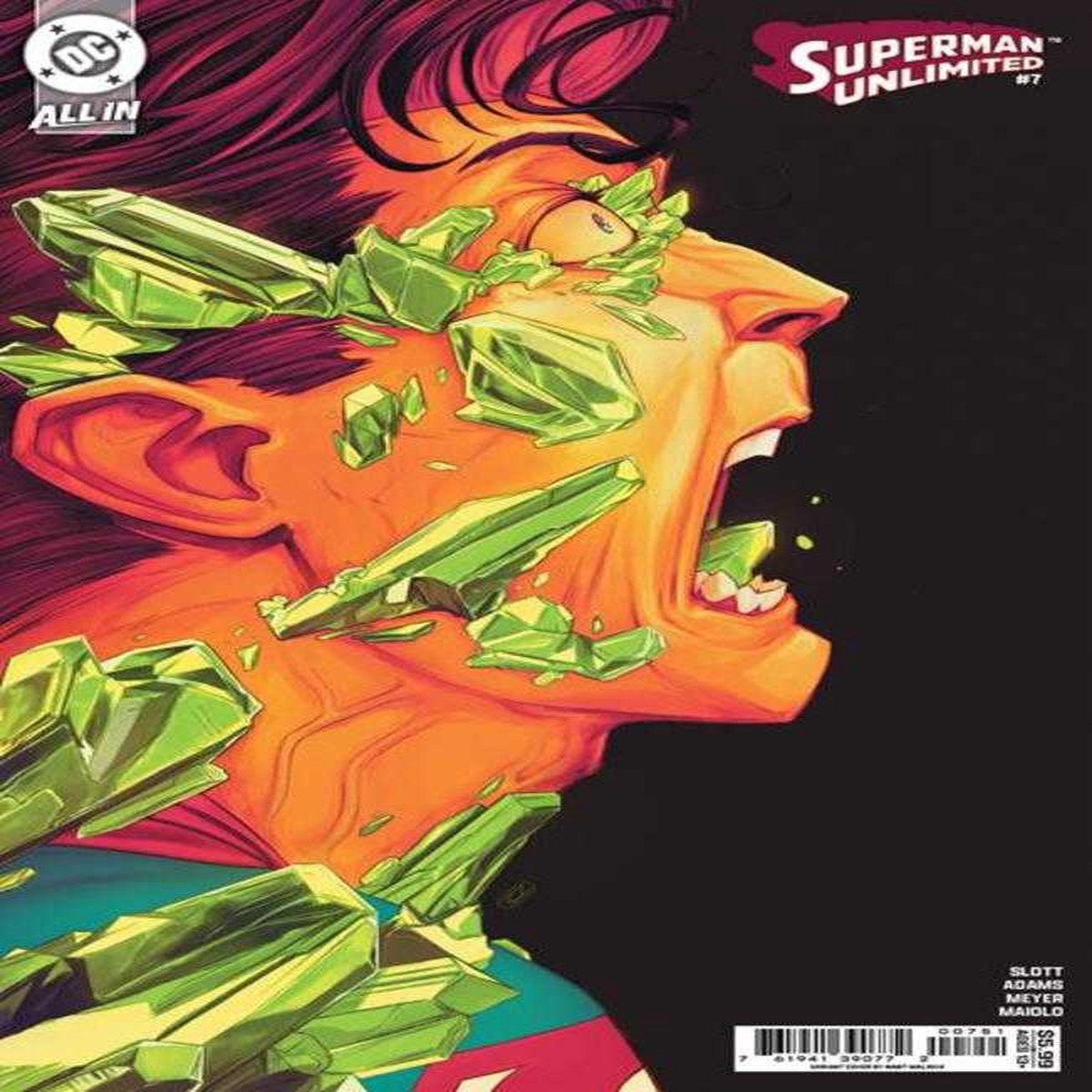 Superman Unlimited #7 Cover E Nimit Malavia Card Stock Variant