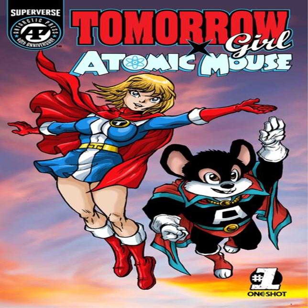 Tomorrow Girl X Atomic Mouse #1 Cover A Ben Dunn (One Shot)