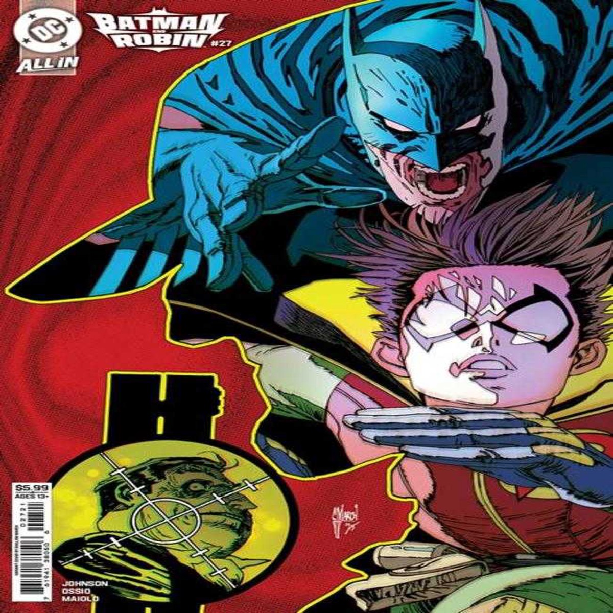 Batman And Robin #27 Cover B Guillem March Card Stock Variant