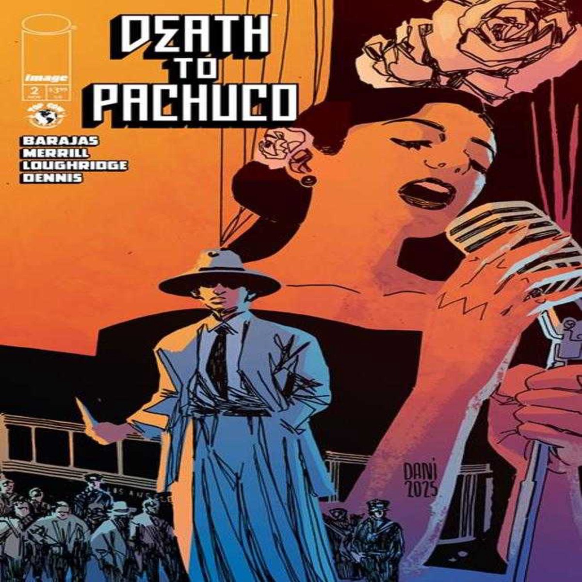 Death To Pachuco #2 (Of 5) Cover B Dani & Brad Simpson Variant (Mature)