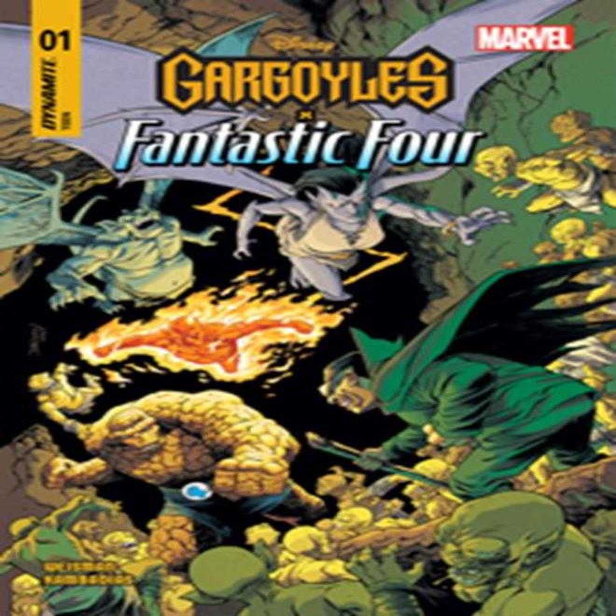 Gargoyles X Fantastic Four #1 Cover B Declan Shalvey Variant