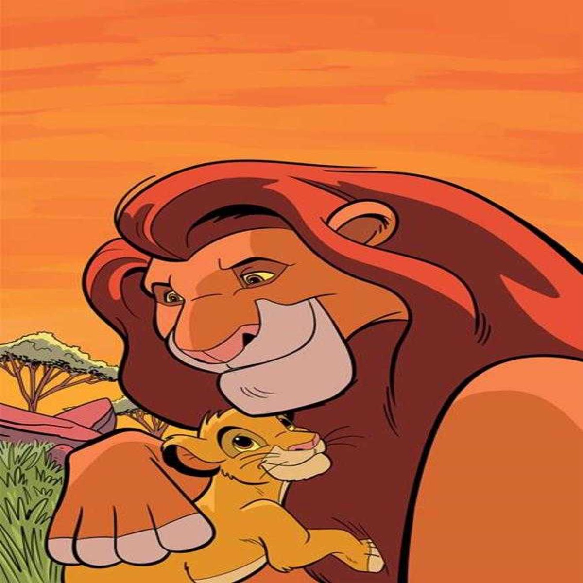 Lion King #2 Cover F 1 in 10 Jacob Edgar Full Art