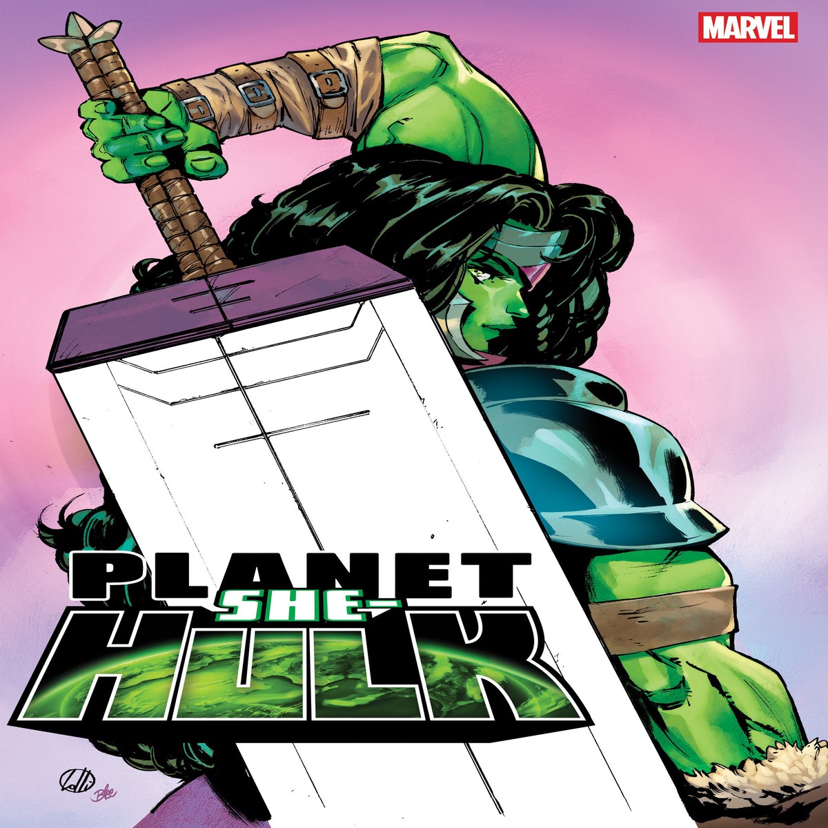 Planet She Hulk #1 Matteo Lolli Foil Variant
