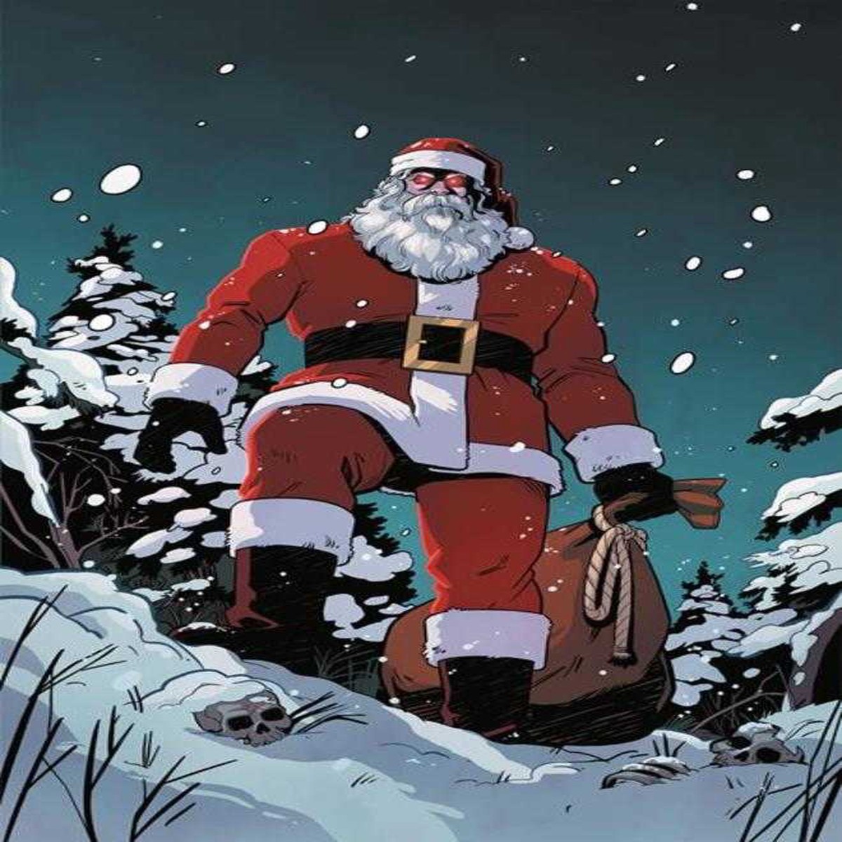 Terminator Santa Claus Is Coming To Town #1 Cover F 1:10