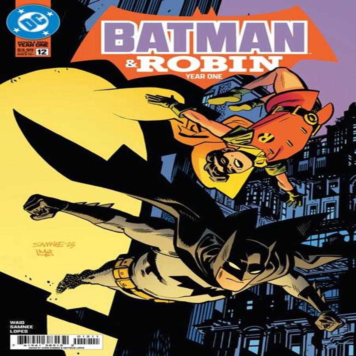 Batman & Robin Year One #12 (Of 12) Cover A Chris Samnee