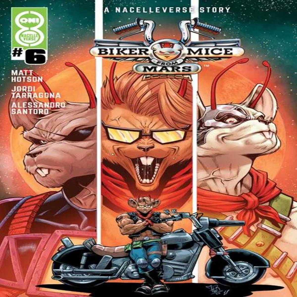 Biker Mice From Mars (2025) #6 Cover C 1:10