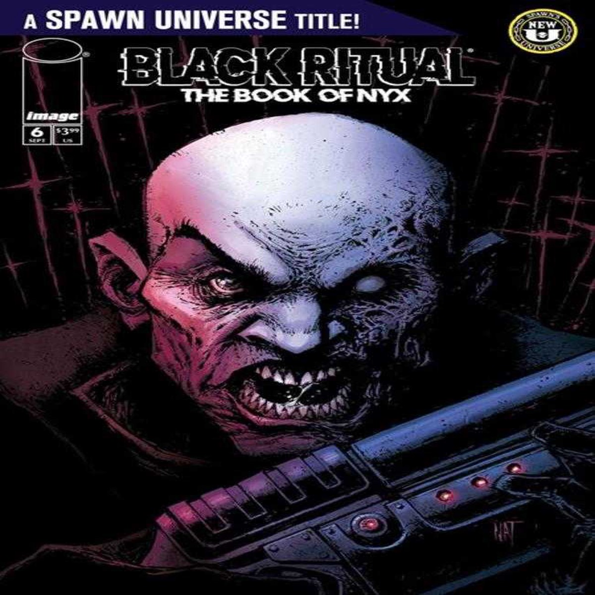 Spawn Black Ritual The Book Of NYX #6 (Of 7) Cover A Nat Jones