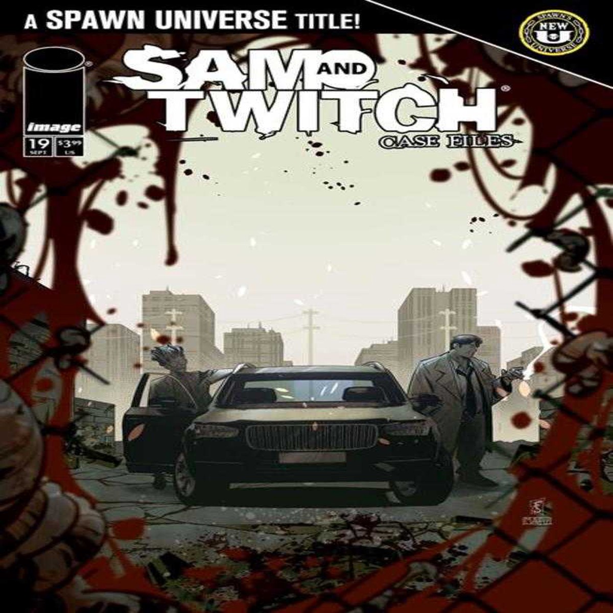 Spawn Sam And Twitch Case Files #19 Cover A Federico Sabbatini
